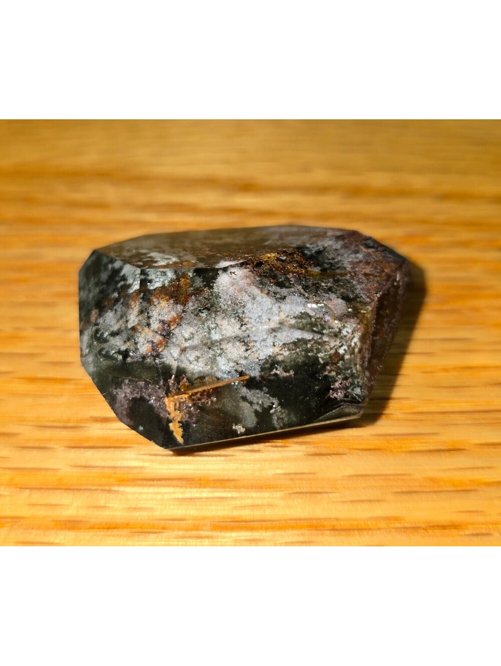 309. Super Clear Lodolite Garden Quartz Natural Crystal Freeform